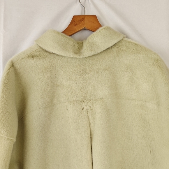 We The Free Cozy Opal Swing Button Up Faux Fur Jacket Size Small Women's - Picture 15 of 16